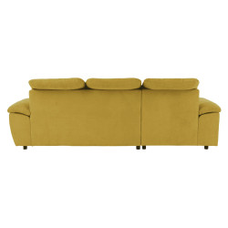 Canapea de colt extensibila Mobhaus Evangelin Left (Mustard) Thumb