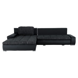 Canapea de colt extensibila Mobhaus Toniks (Black) Thumb