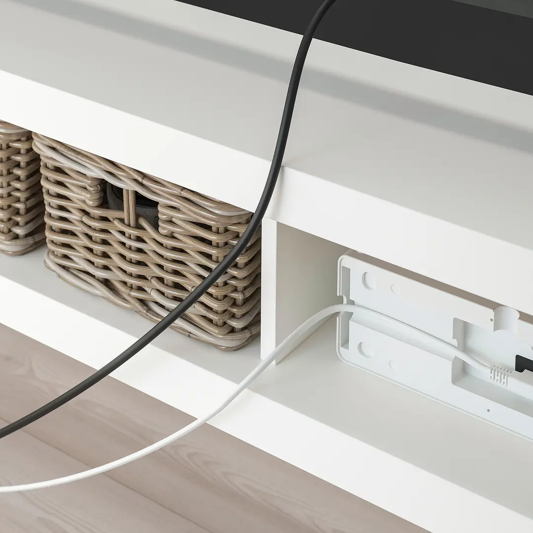 Tumba pentru TV Ikea Lack 160x35x36 (Alb) - 3