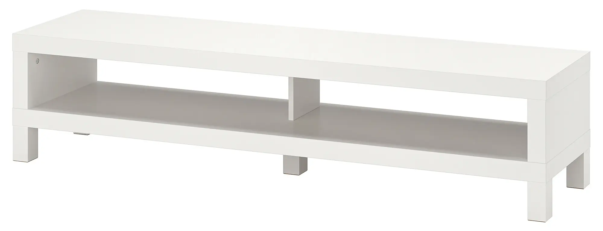Tumba pentru TV Ikea Lack 160x35x36 (Alb) - 2