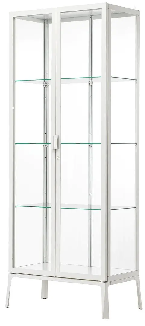 Vitrina Ikea Milsbo cu usa de sticla 73x175 (Alb) - 2