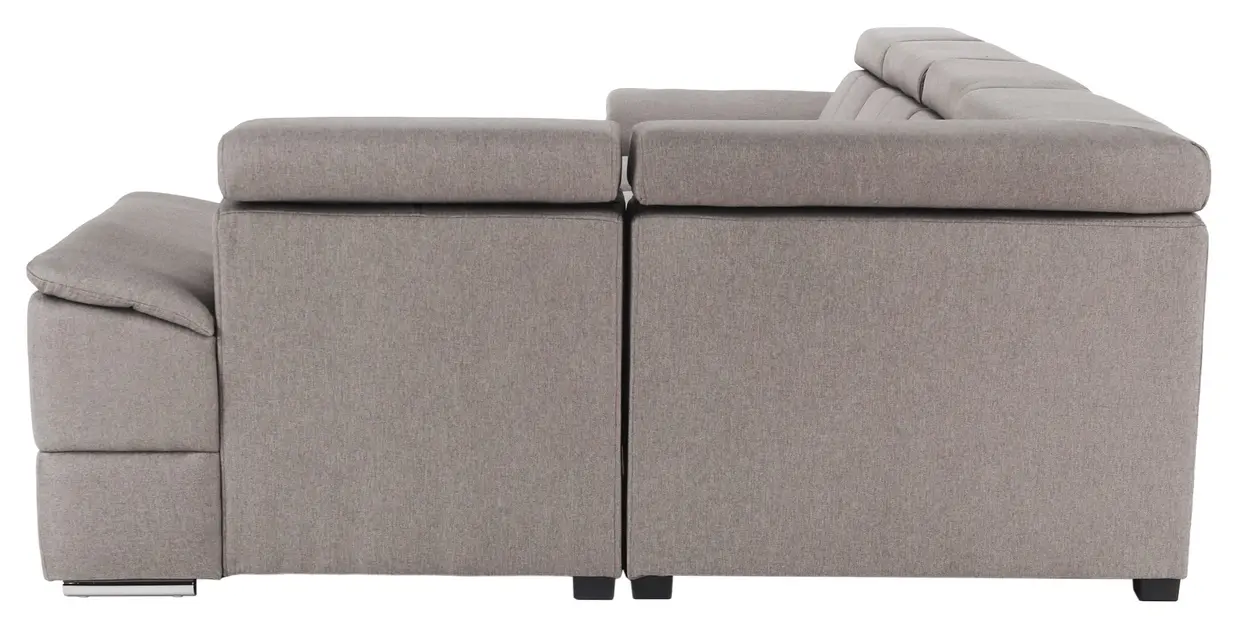 Диван П-образный раскладной Mobhaus Segoria Roh Left (Gray-Brown) - 4