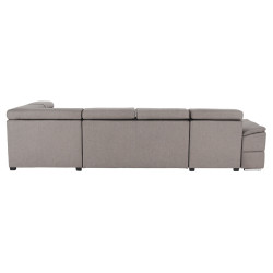 Диван П-образный раскладной Mobhaus Segoria Roh Left (Gray-Brown) Thumb