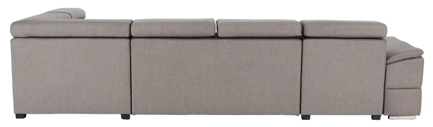 Диван П-образный раскладной Mobhaus Segoria Roh Left (Gray-Brown) - 5