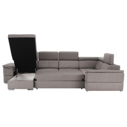 Диван П-образный раскладной Mobhaus Segoria Roh Left (Gray-Brown) Thumb