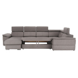 Диван П-образный раскладной Mobhaus Segoria Roh Left (Gray-Brown) Thumb