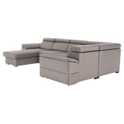 Диван П-образный раскладной Mobhaus Segoria Roh Left (Gray-Brown) Thumb