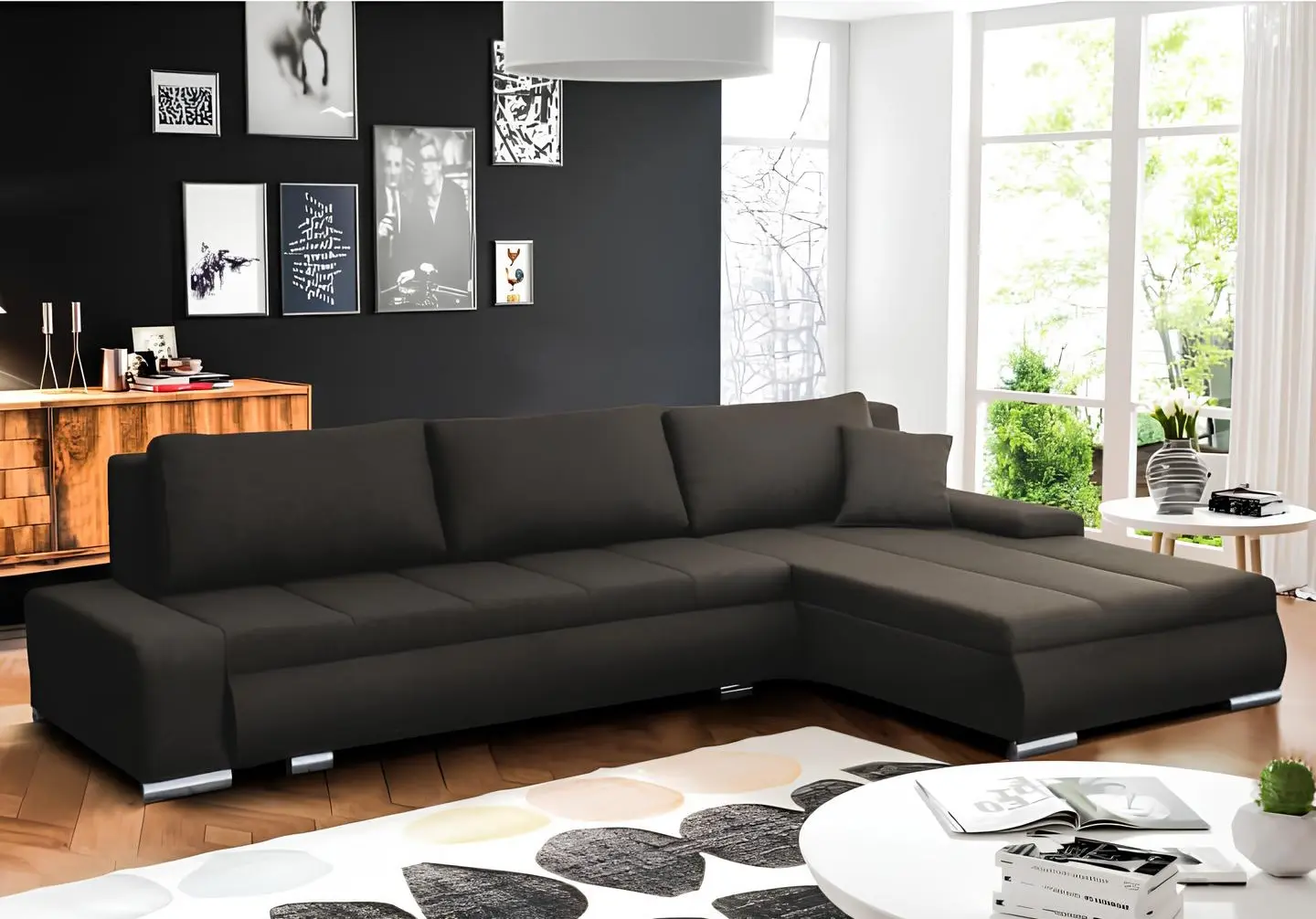 Диван угловой раскладной Mobhaus Toniks (Brown)