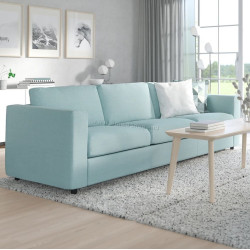 Canapea Ikea Vimle/Saxemara 3 locuri (Bleu)