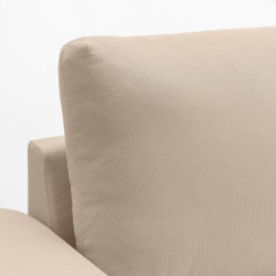 Canapea colt Ikea Vimle/Hallarp 5 locuri/brate late (Bej) Thumb