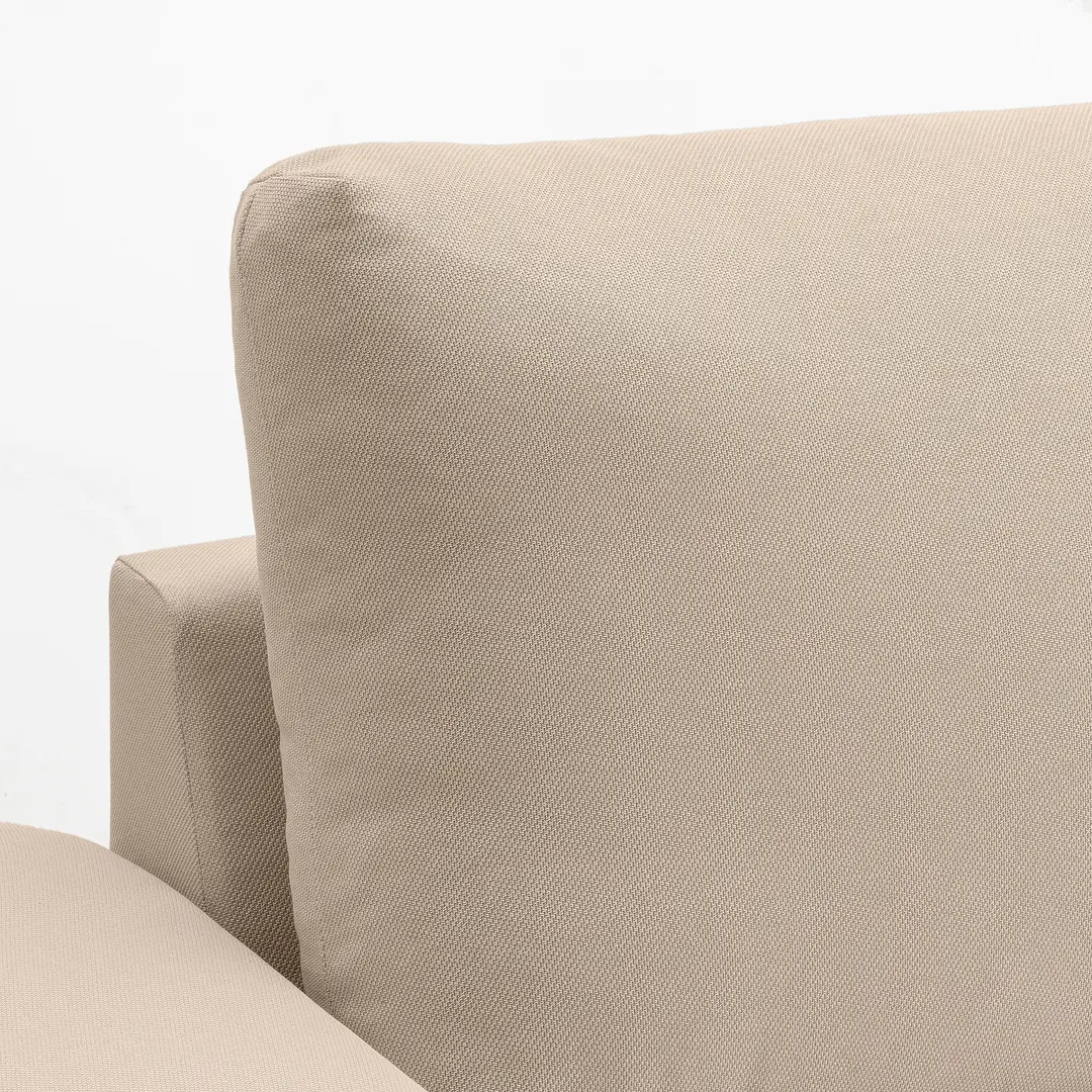 Canapea colt Ikea Vimle/Hallarp 5 locuri/brate late (Bej) - 3