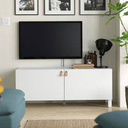 Tumba pentru TV Ikea Besta/Lappviken/Stubbarp 120x42x48 (Alb)
