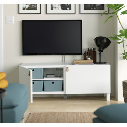 Tumba pentru TV Ikea Besta/Lappviken/Stubbarp 120x42x48 (Alb) Thumb