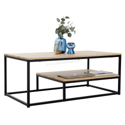 Masa pentru reviste Mobhaus Laron (Light Oak/Black)