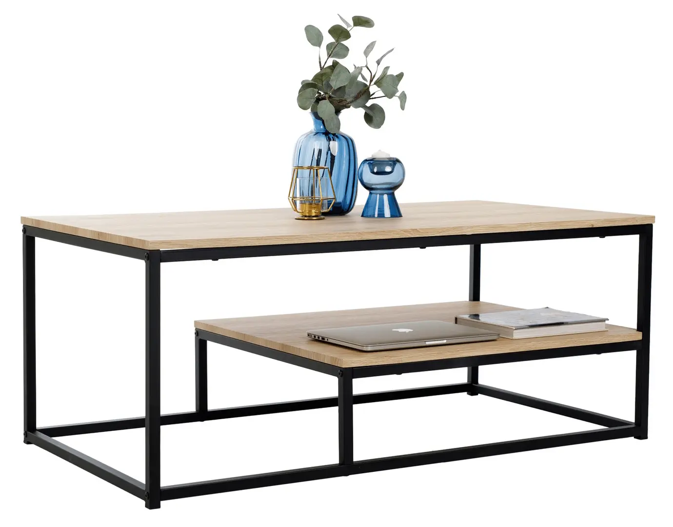 Masa pentru reviste Mobhaus Laron (Light Oak/Black)