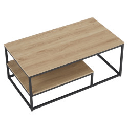 Masa pentru reviste Mobhaus Laron (Light Oak/Black) Thumb