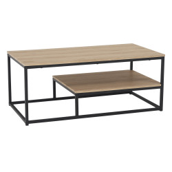 Masa pentru reviste Mobhaus Laron (Light Oak/Black) Thumb