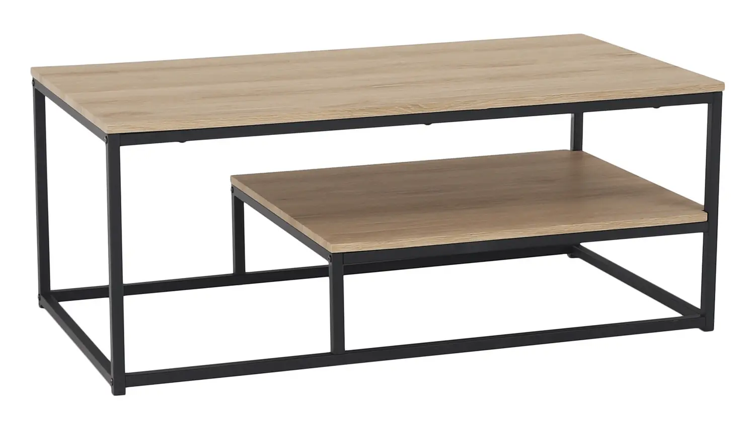 Masa pentru reviste Mobhaus Laron (Light Oak/Black)