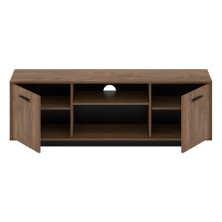 Тумба РТВ Tempo Kondela Delis B (Bolzano Oak/Black) Thumb
