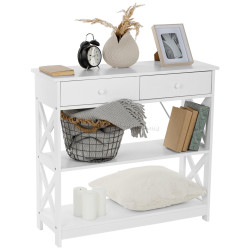 Masa auxiliara Mobhaus Lomir (White)