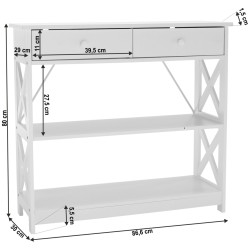 Консольный стол Mobhaus Lomir (White) Thumb