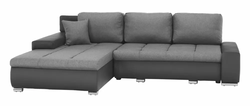 Диван угловой раскладной Tempo Kondela Tramp (Gray) - 17