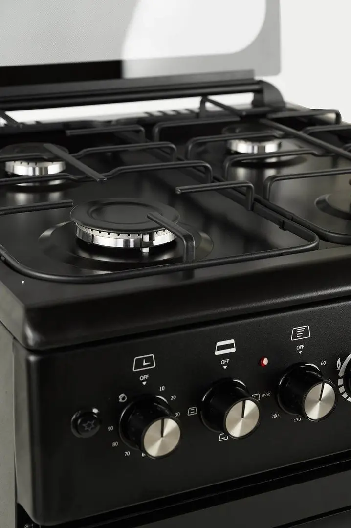 Газовая плита Vesta GC-E6060i/BL/EUR NG (Black)