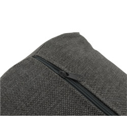 Диван угловой раскладной Tempo Kondela Mexx Right (Gray/Black) Thumb