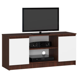 Tumba pentru TV Akord K120 2D1P (Wenge/White) Thumb
