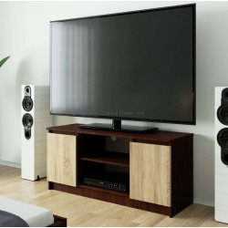 Tumba pentru TV Akord K120 2D1P (Wenge/Sonoma Oak)