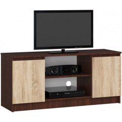 Tumba pentru TV Akord K120 2D1P (Wenge/Sonoma Oak) Thumb