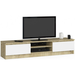Tumba pentru TV Akord K160 (Artisan Oak/White) Thumb