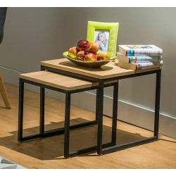 Masa pentru reviste Signal Largo Duo (Oak/Black)