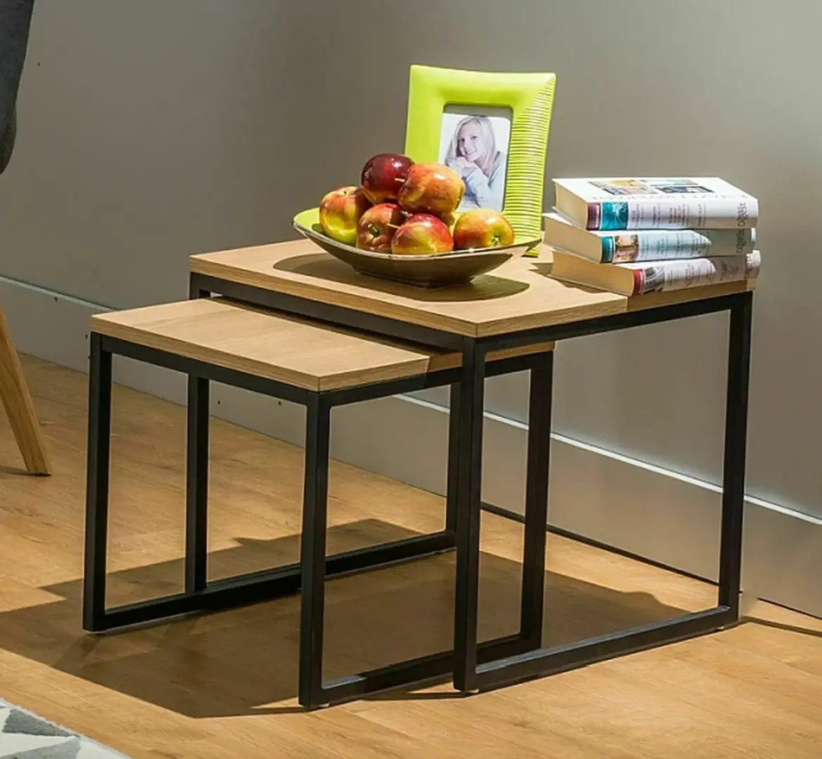 Masa pentru reviste Signal Largo Duo (Oak/Black)