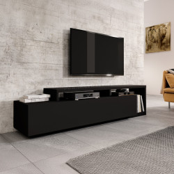Tumba pentru TV Helvetia Bota №40 2S (Black Matt)