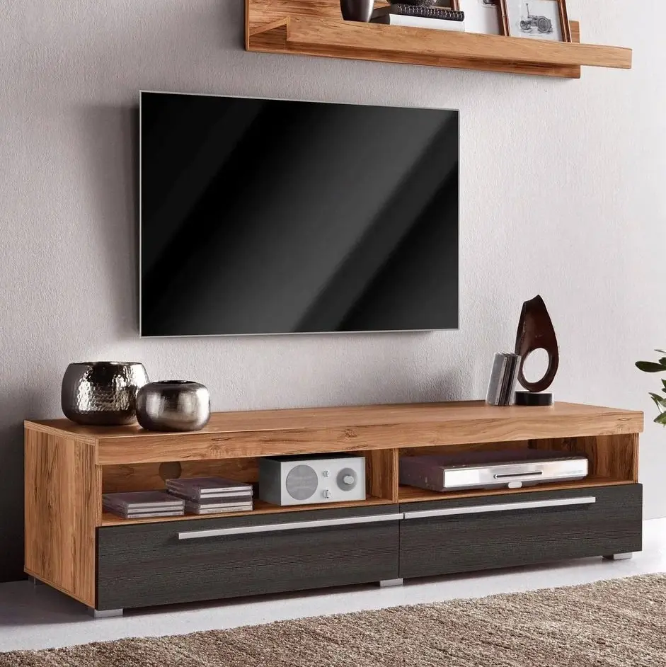 Tumba pentru TV Helvetia Roger Nr.41 (Satin Walnut/Touchwood)
