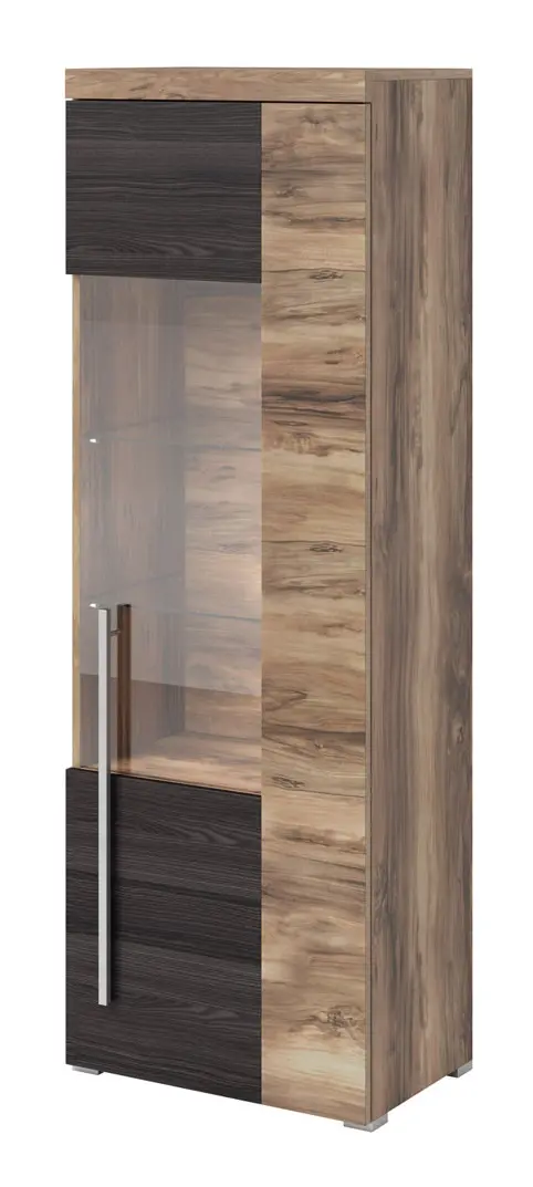 Витрина Helvetia Roger Nr.06 Right (Satin Walnut/Touchwood) - 7