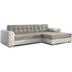 Диван угловой Eltap Conforti Berlin 01/Soft 17 Right (Gray/White) Thumb