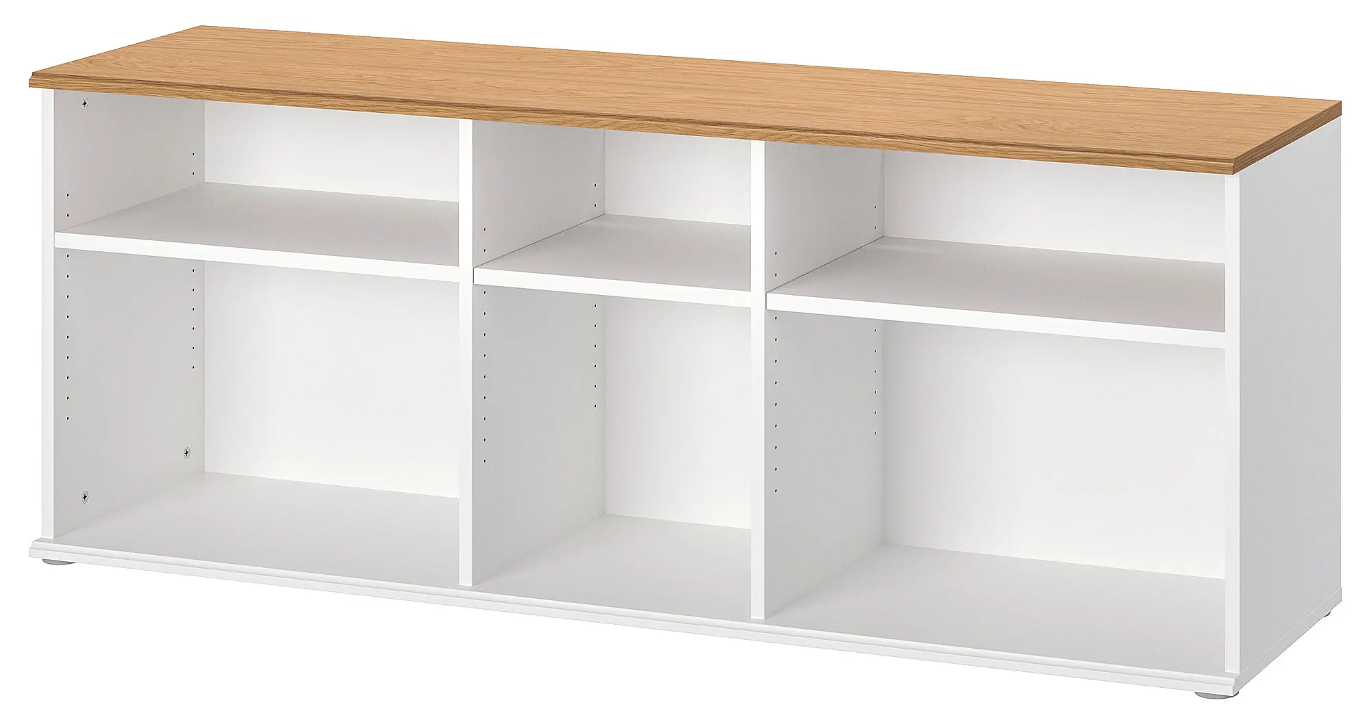 Tumba pentru TV Ikea Skruvby 156x38x60 (Alb) - 2