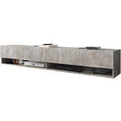 Tumba pentru TV Selsey Cemento 180 (Concrete) Thumb