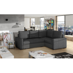 Диван угловой Eltap Corona Inari 96/Soft 29 Right (Gray Dark)