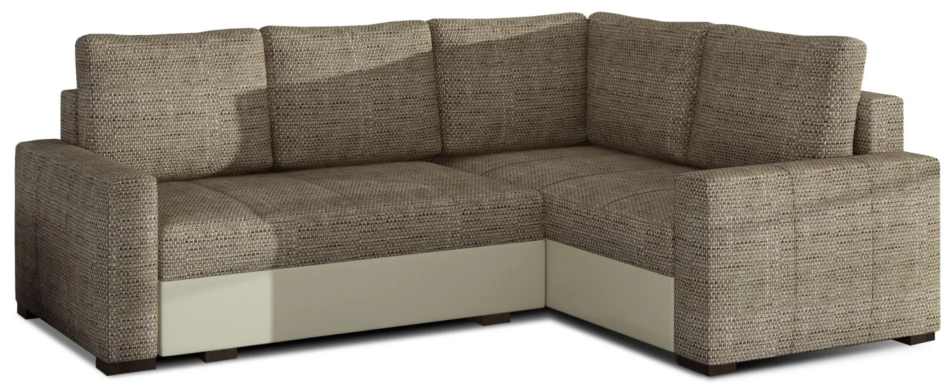 Canapea de colt Eltap Corona Berlin 03/Soft 33 Right (Beige/Cream) - 2