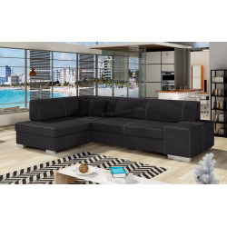 Диван угловой Eltap Fabio Sawana 14 Left (Black)