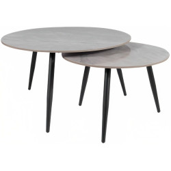 Set masute pentru reviste Signal Kora C (Gray/Black Matt) Thumb