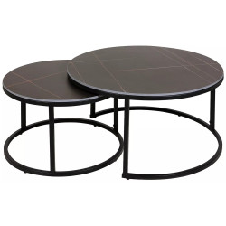 Set masute pentru reviste Signal Ferrante D (Black Matt) Thumb