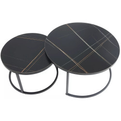 Set masute pentru reviste Signal Ferrante D (Black Matt) Thumb