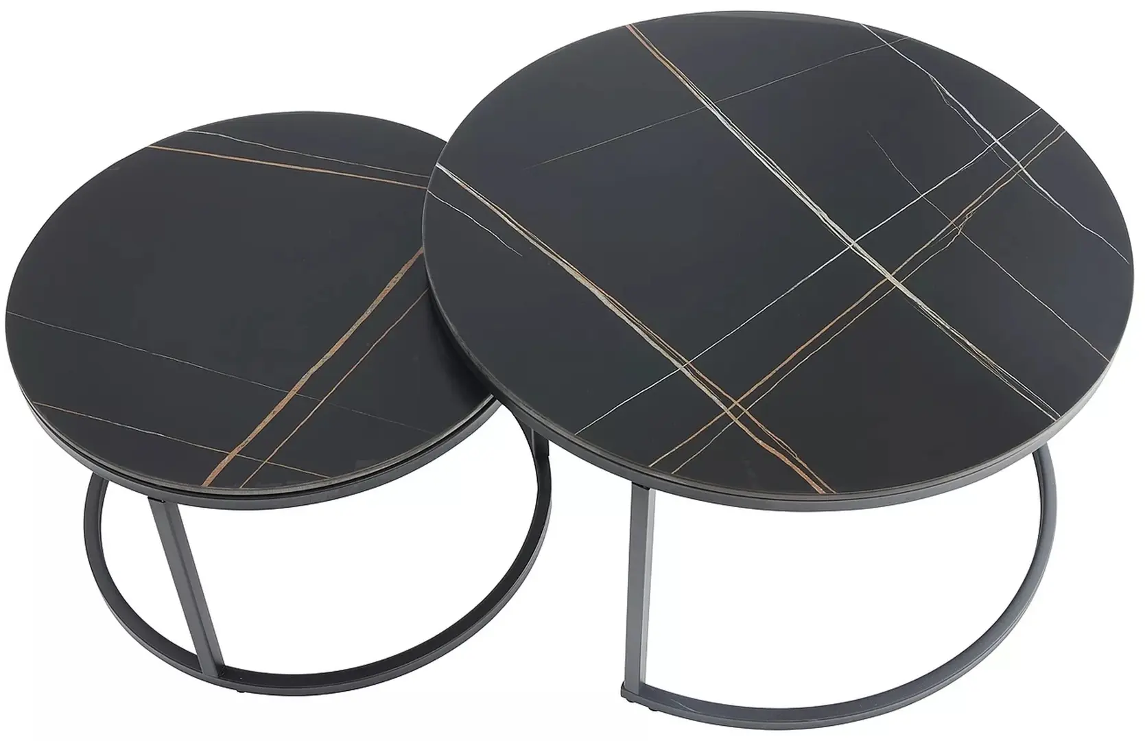 Set masute pentru reviste Signal Ferrante D (Black Matt)