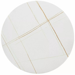 Set masute pentru reviste Signal Ferrante B (White Marble/Black Matt) Thumb