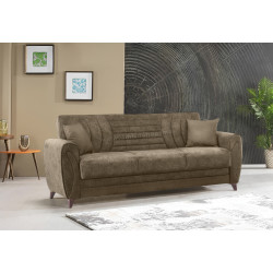 Диван Fabulous Seren 3-местный 73-100 (Dark Brown/Beige)