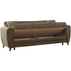 Диван Fabulous Seren 3-местный 73-100 (Dark Brown/Beige) Thumb